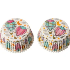 Hot Decora Cupcake Vormpjes Ballon Ø50x32(h)mm 36 stuks