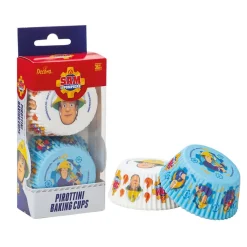 Outlet Decora Cupcake Vormpjes Brandweerman Sam #1 Ø50x32(h)mm 36 stuks
