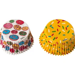 Decora Cupcake Vormpjes Donuts Ø50x32(h)mm 36 stuks**