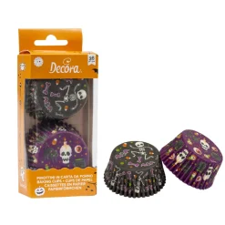 Sale Decora Cupcake Vormpjes Happy Halloween Ø50x32(h) mm 36 stuks