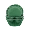 Outlet House of Marie Cupcake Vormpjes HoM Donker Groen 50x33mm. 50st.