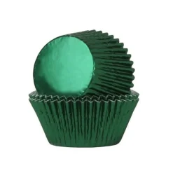 House of Marie Cupcake Vormpjes HoM Folie Groen 51x38mm. 24st.