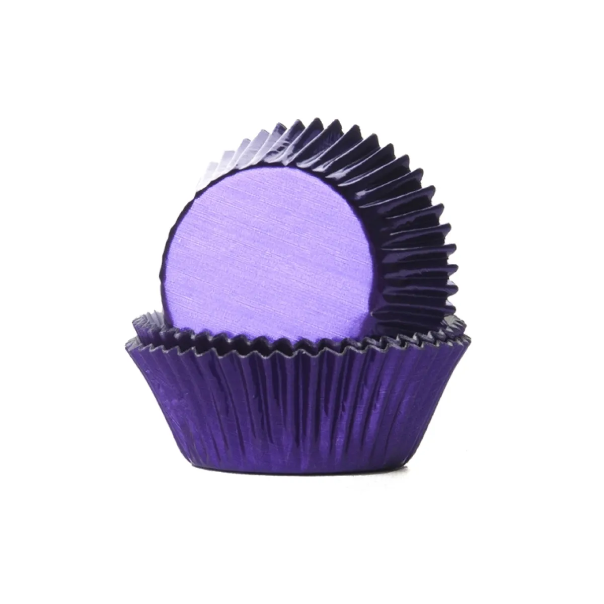 Best House of Marie Cupcake Vormpjes HoM Folie Paars 51x38mm. 24st.