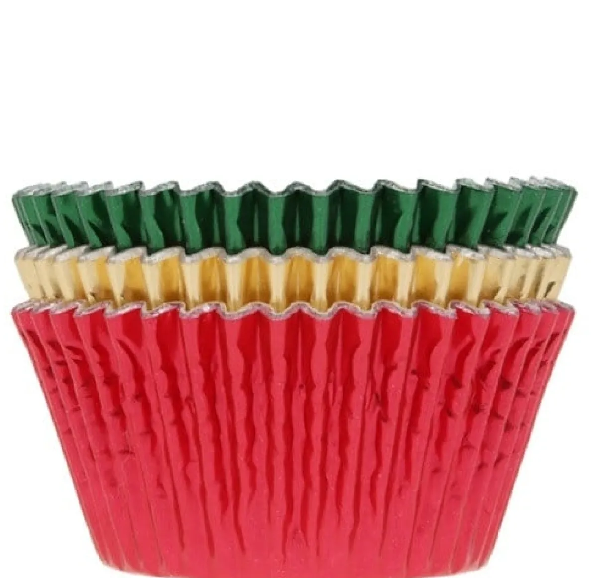 House of Marie Cupcake Vormpjes HoM Folie Kerst 51x38mm. 36st.
