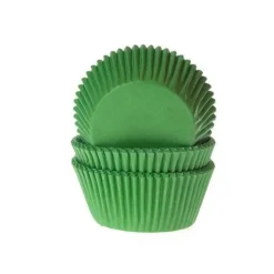 Best House of Marie Cupcake Vormpjes HoM Grasgroen 50x33mm. 500st.
