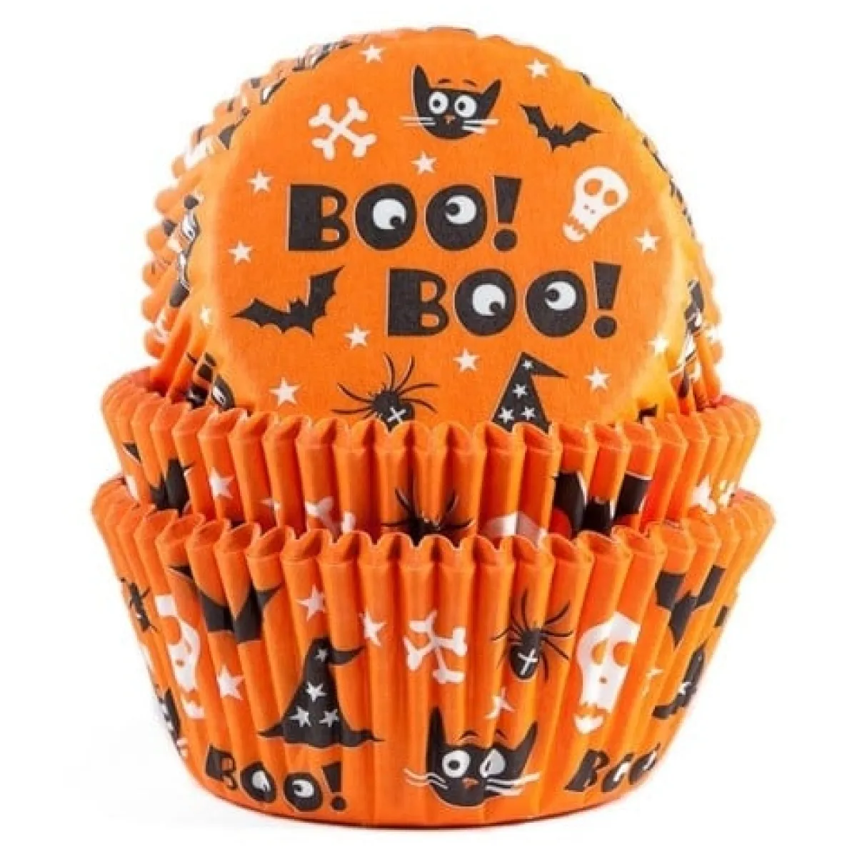 Outlet House of Marie Cupcake Vormpjes HoM Halloween 50x33 mm. 50st.