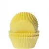 New House of Marie Cupcake Vormpjes HoM MINI Geel 35x23mm. 60st.