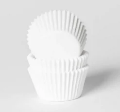 New House of Marie Cupcake Vormpjes HoM MINI Wit 35x23mm. 60st.