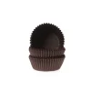 Online House of Marie Cupcake Vormpjes HoM MINI Bruin 35x23mm. 60 st.