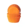Outlet House of Marie Cupcake Vormpjes HoM Oranje 50x33mm. 50st.