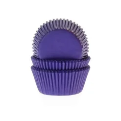 House of Marie Cupcake Vormpjes HoM Paars 50x33mm. 50st.