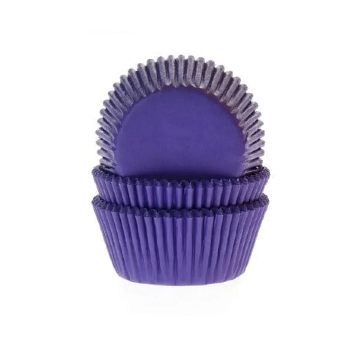 House of Marie Cupcake Vormpjes HoM Paars 50x33mm. 50st.