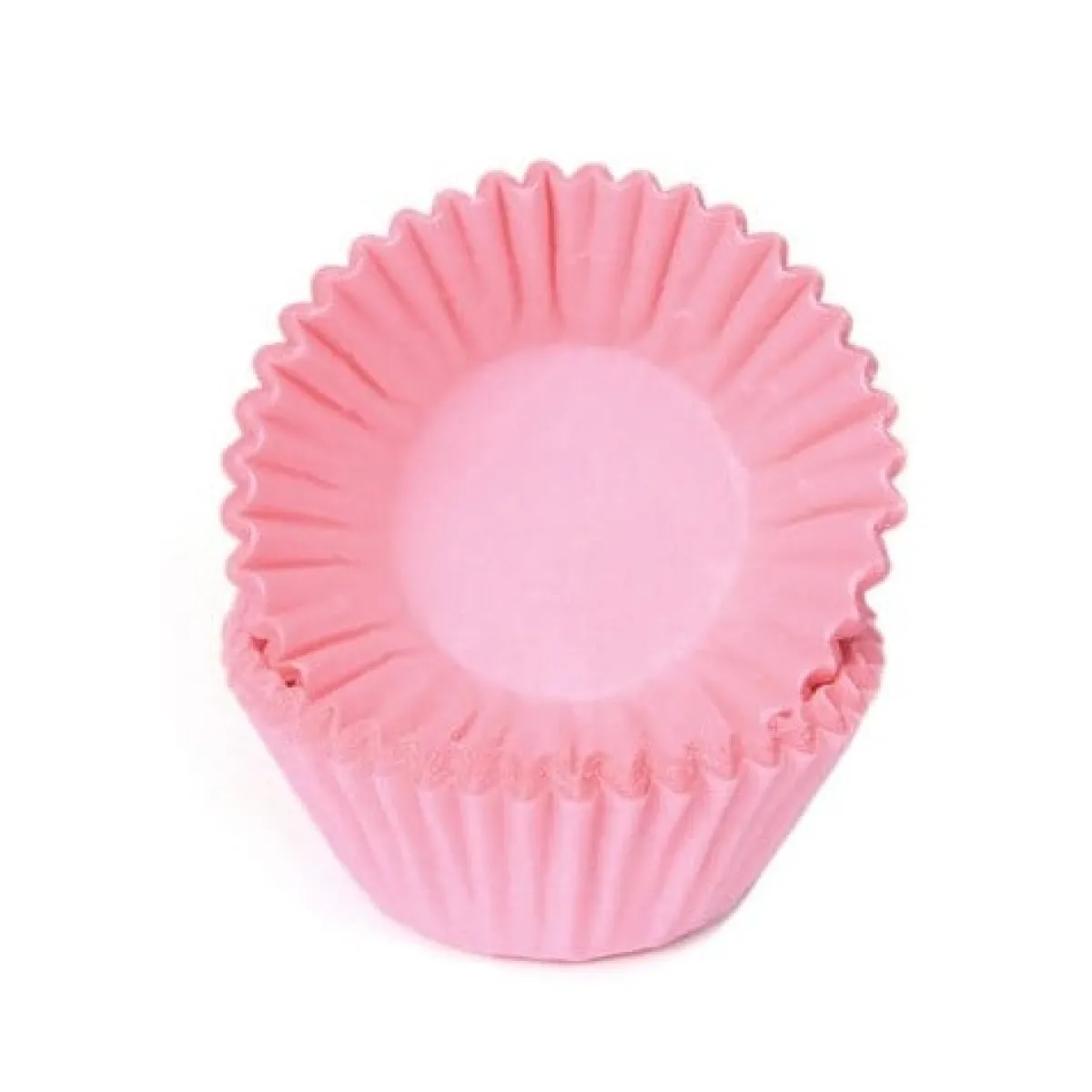 Discount House of Marie Cupcake Vormpjes HoM Pastel Roze Petitfour 25x19mm. 100st.