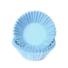 Outlet House of Marie Cupcake Vormpjes HoM Pastel Blauw Petitfour 25x19mm. 100st**