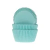 Best House of Marie Cupcake Vormpjes HoM Turquoise 50x33mm. 50st.