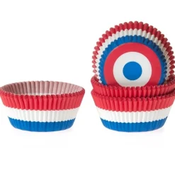 Hot House of Marie Cupcake Vormpjes HoM Vlag Nederland 50x33mm. 50st.