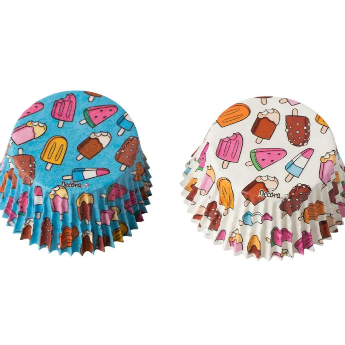 Clearance Decora Cupcake Vormpjes IJsjes Ø50x32(h)mm 36 stuks