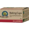 Online If You Care Cupcake Vormpjes Kraft Jumbo Ongebleekt 62x40mm 24st.