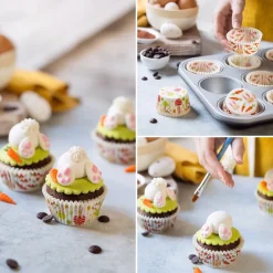 Sale Decora Cupcake Vormpjes Paashaas Ø50x32(h)mm 36 stuks