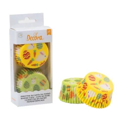 Hot Decora Cupcake Vormpjes Pasen Ø50x32(h)mm 36 stuks
