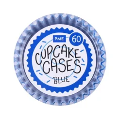 New PME Cupcake Vormpjes Blauw 60 stuks