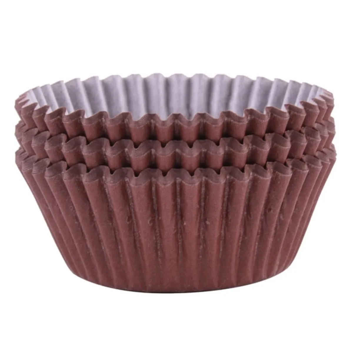 Clearance PME Cupcake Vormpjes Chocolade Bruin 60 stuks