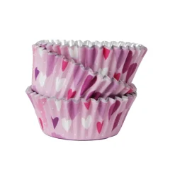 Online PME Cupcake Vormpjes Hartjes 30 stuks