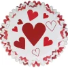 Outlet PME Cupcake Vormpjes Hartjes 30 stuks