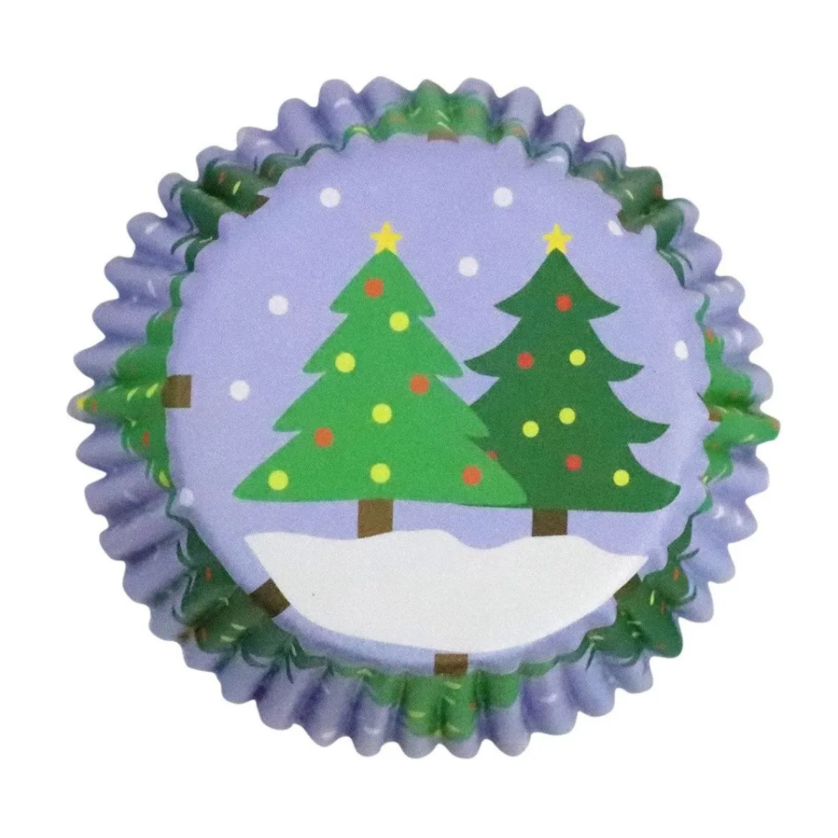 Best PME Cupcake Vormpjes Kerstbomen 30 stuks