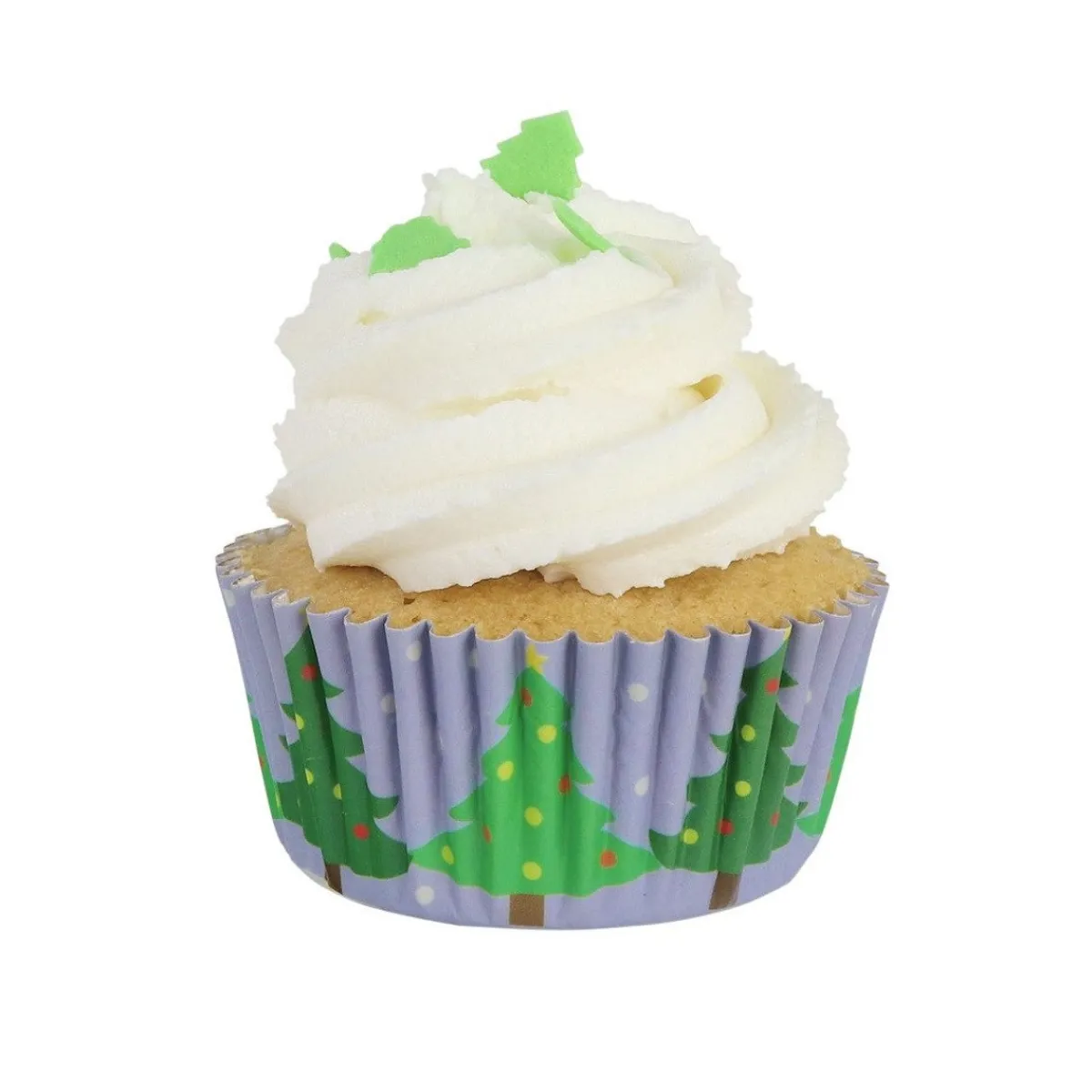 Best PME Cupcake Vormpjes Kerstbomen 30 stuks