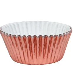 PME Cupcake Vormpjes Metallic Rose Goud 30 stuks
