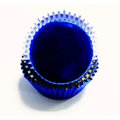 Online PME Cupcake Vormpjes Metallic Blauw 30 stuks