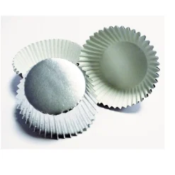 Clearance PME Cupcake Vormpjes MINI Zilver 45 stuks
