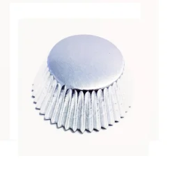 Clearance PME Cupcake Vormpjes MINI Zilver 45 stuks