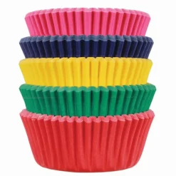 PME Cupcake Vormpjes MINI Kleuren carnival 100 stuks