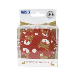 PME Cupcake Vormpjes Rendier 30 stuks