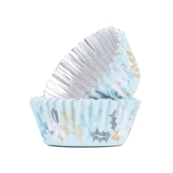Online PME Cupcake Vormpjes Winter Bloemen 30 stuks**