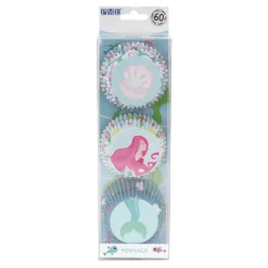Hot PME Cupcake Vormpjes Zeemeermin 60 stuks