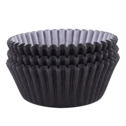 Hot PME Cupcake Vormpjes Zwart 60 stuks