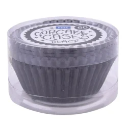 Hot PME Cupcake Vormpjes Zwart 60 stuks