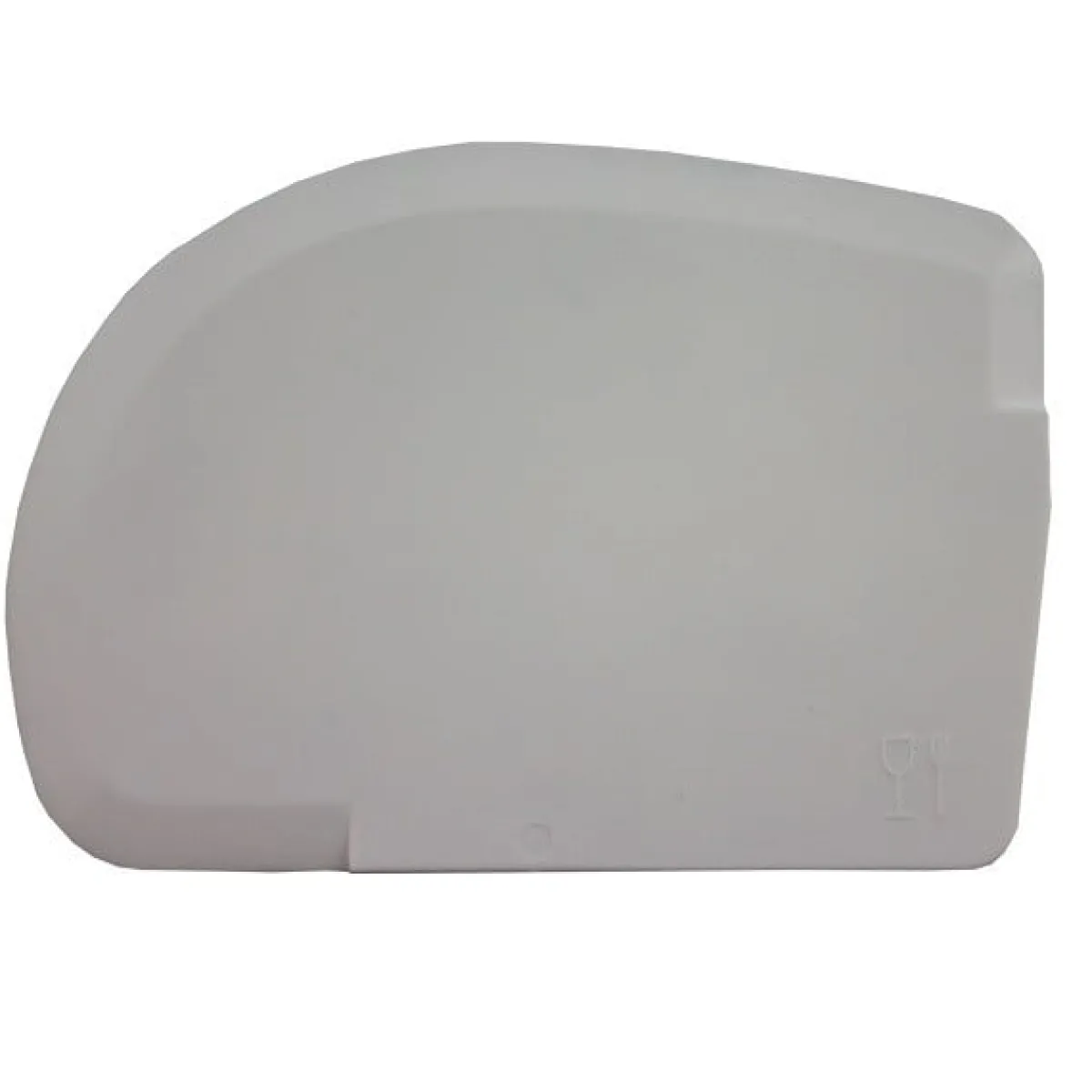 Best Martellato Deegkrabber kunststof a-symmetrisch flexibel 120x86mm