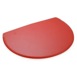 Overig Deegkrabber Kunststof Halfrond Rood 19,8x14,9cm