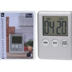 New Overig Digitale Timer Zilver