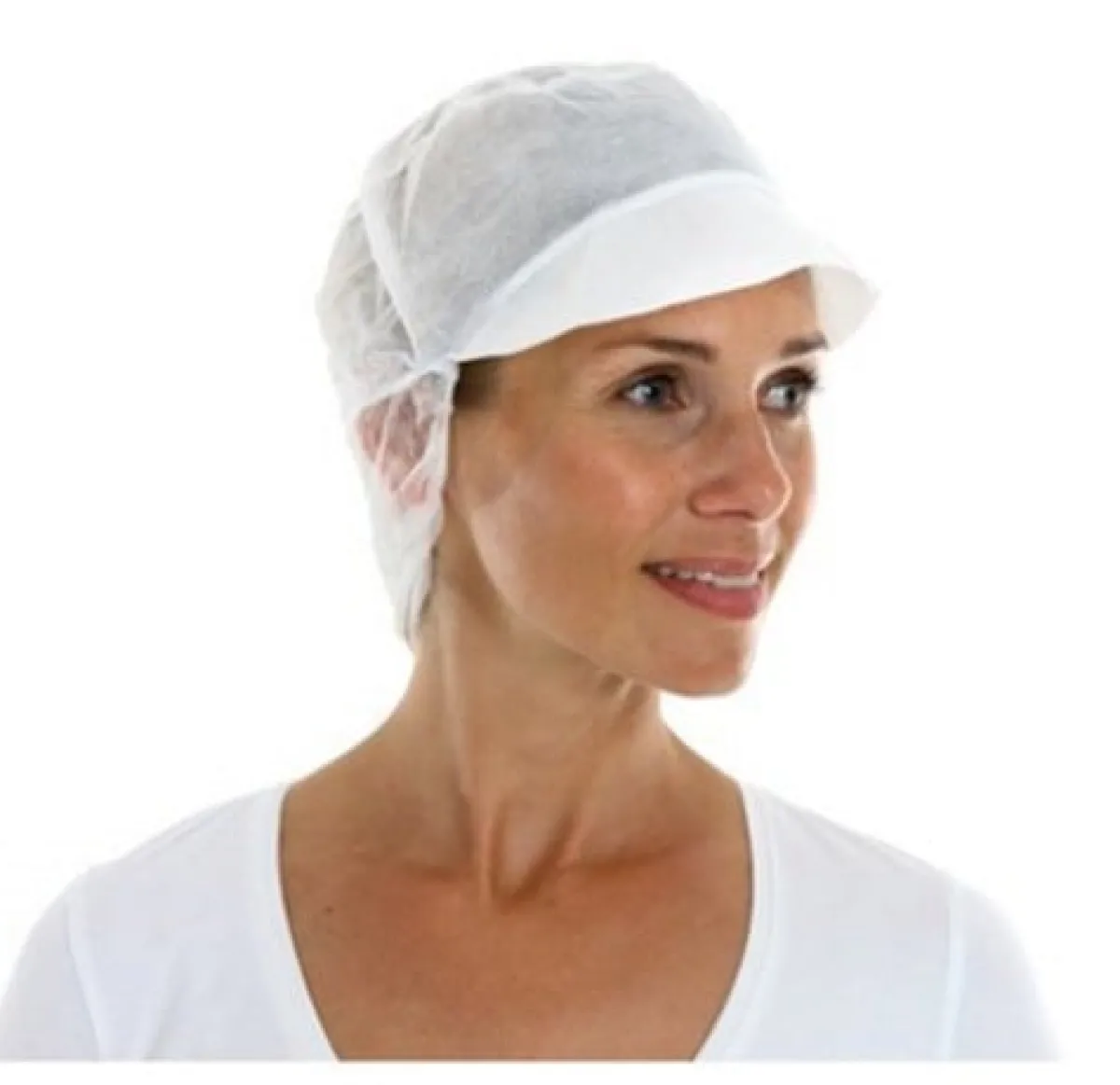 Discount CMT Disp. Pet met klep en haaropvang wit 100 stuks.