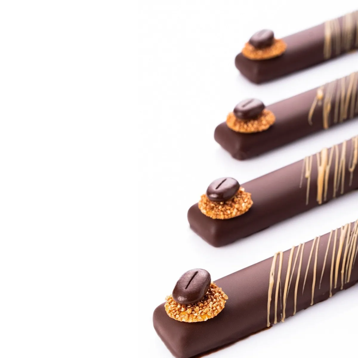 New Dobla Chocoladedecoratie Crumble Brons (486 stuks)