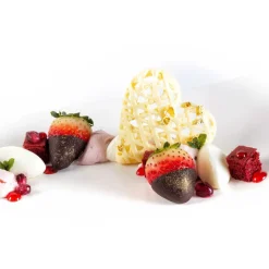 Clearance Dobla Chocoladedecoratie Hart Wit (32 stuks)