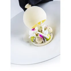 Hot Dobla Chocoladedecoratie Bol Velvet Wit (22 stuks)