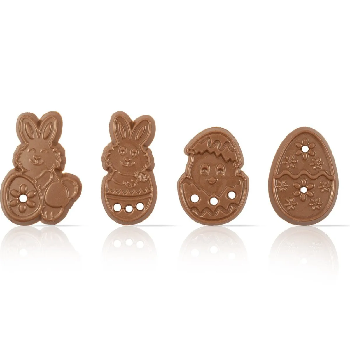 Online Dobla Chocoladedecoratie Pasen Assortiment Melk (258 stuks)