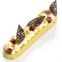 Hot Dobla Chocoladedecoratie Gebogen Blad (96 stuks)