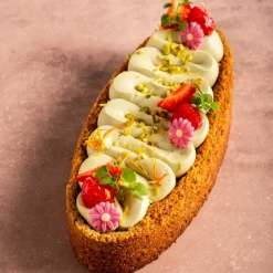 New Dobla Chocoladedecoratie Margriet Roze (200 stuks)